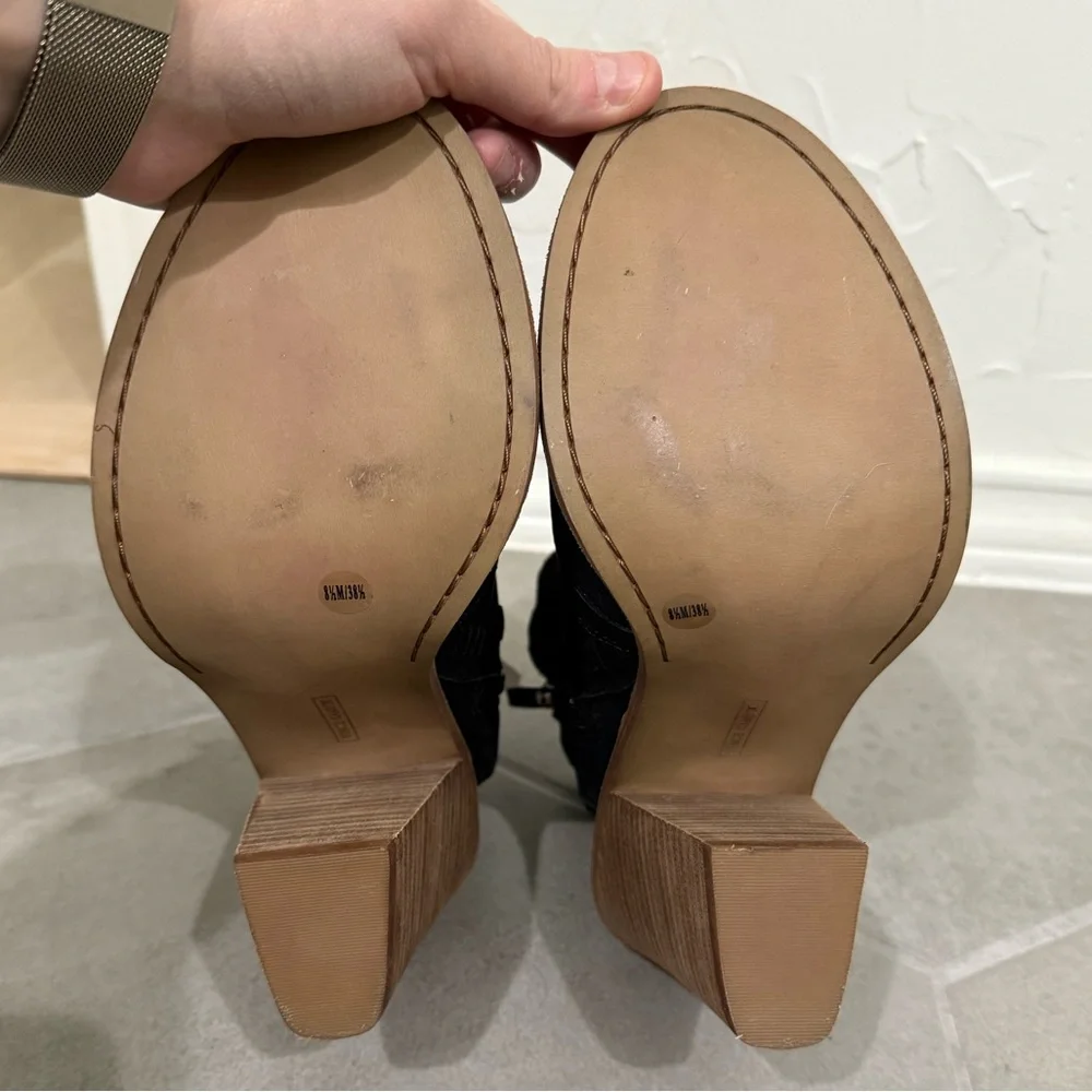 Vince Camuto black Katrina suede bootie - Picture 10 of 13